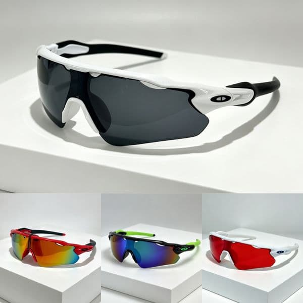 Men Lightweight Polarized Sunglasses Outdoor MTB Road Bike Cycling Glasses UV Protection Anti Glare Windproof Eyewear for Driving Hiking Camping Daily Use With Box