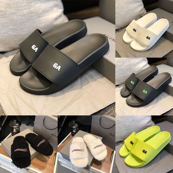 Designer Slipper Women Sliders High-end feel slippers simple letter Style Slides Sandals Slippers For Women Hot Unisex Pool Beach Flip Flops Free Shipping Size 35-46