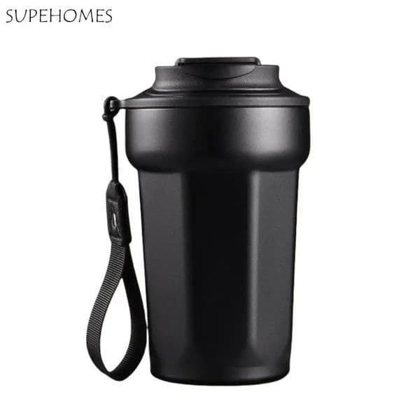 Durable Stainless Steel EightAngle Coffee Cup Large Capacity Portable Thermal with Lid Vacuum Insulated Cold Drinks 260512