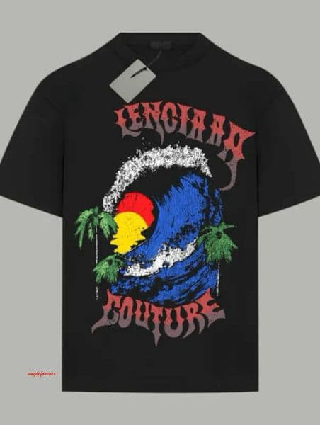 2026 Spring And Summer Fashion Letter Printing Ins Round Neck All-Match Casual Tshirt Men's Trend Loose Short Sleeved Size Xs-Xl X55b4a