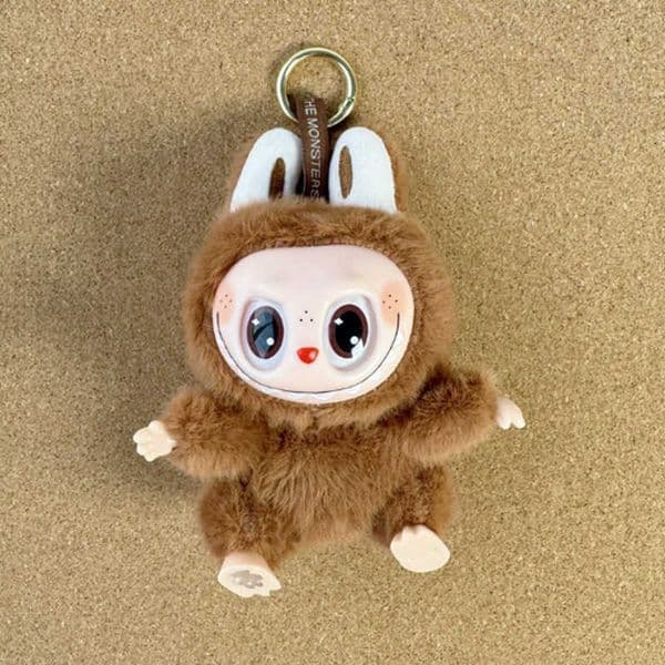 Labubu Second Generation Labubu Plush Doll Cute Sitting Pose Blind Box Doll Clothes Vinyl Desktop Ornament L260512NU40
