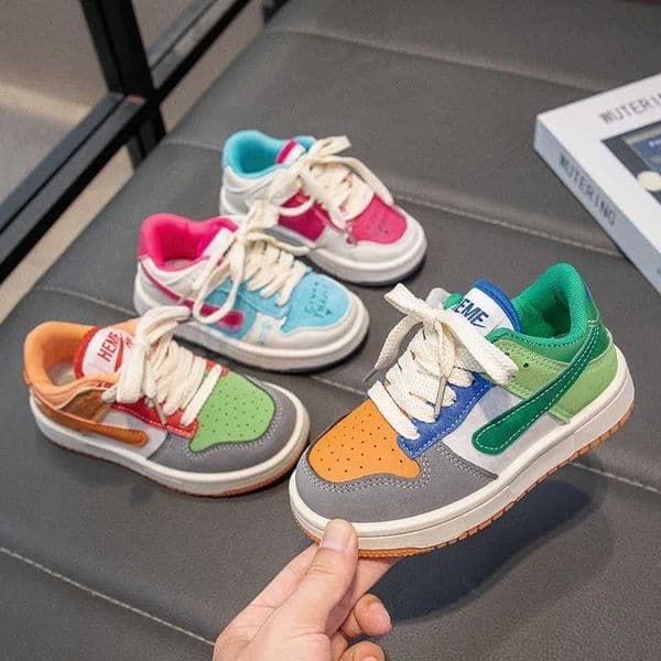 New Children Casual Shoes Four Seasons Kids Single Sneaker Mandarin Ducks Basketball Sports Shoes Boys Girls Sneaker Shoes C260511