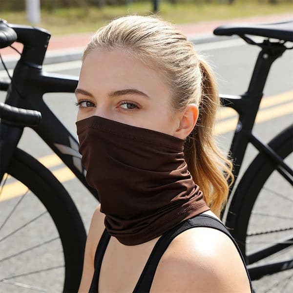 Woman Summer Mask Cycling Balaclava Face Masks for Women Motorcycle Neck Gaiter UV Protection Neck Chimney Cycling Facial Masks 260511