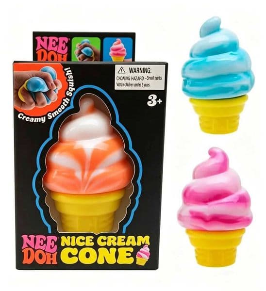 New Schylling Needoh Ice Sensory Toy Squeeze Stress Relief Blocks Stress Reduction Puzzle Solving Emotional Regulation H260512
