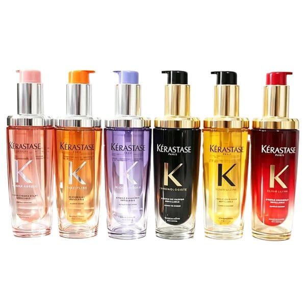 KERASTASE 75ml Camellia Hair Essential Oil Discipline Oil Blond Absolu Oil Moisturizing Smooth Nourishing Daily Hair Care Treatment Oil