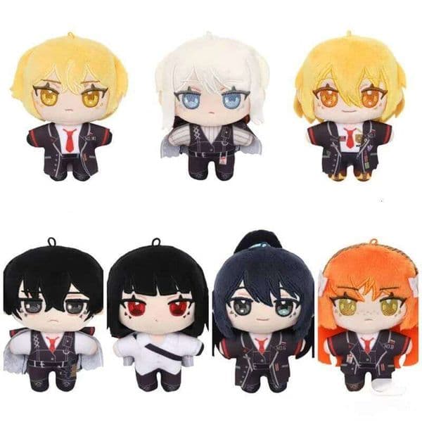 10cm Limbus Company Plush Toy Pendant Don Quixote Faust Ishmael Doll Sinclair Outis Meursault Gregor Ryoshu Heathcliff Rodion 26Y0512