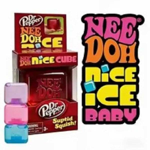 Super popular Schylling Needoh Nice Cube sensory toy pinch and pressure reducing cube squeezable Fidget pressure reducing limiT260512