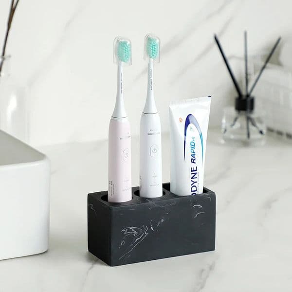 Electric Toothbrush Holder Black Bathroom Organizer Tooth Brush Holder Toothbrush Bathroom Tool Toothpaste Storage Rack White 260511
