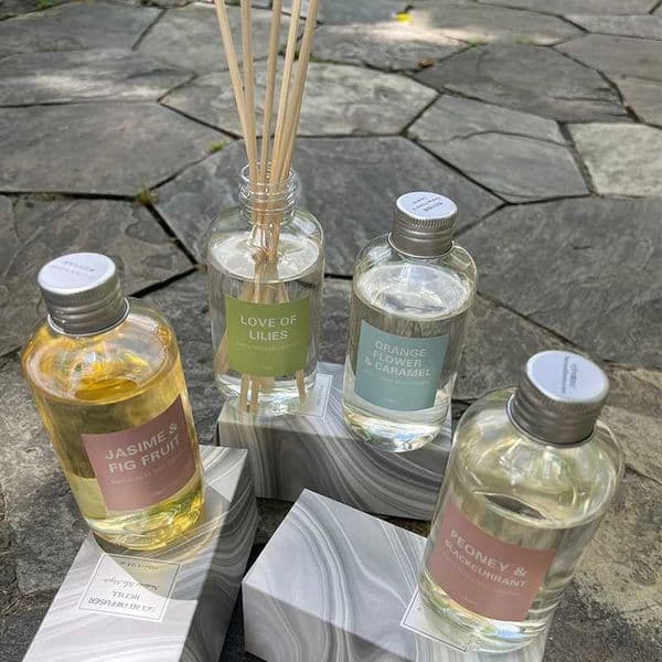 150ml Reed Diffuser Refill Oil Jasmine Fig Fruit Love of Lilies Orange Flower Caramel Peony Blackcurrant Osmanthus etcJ260512