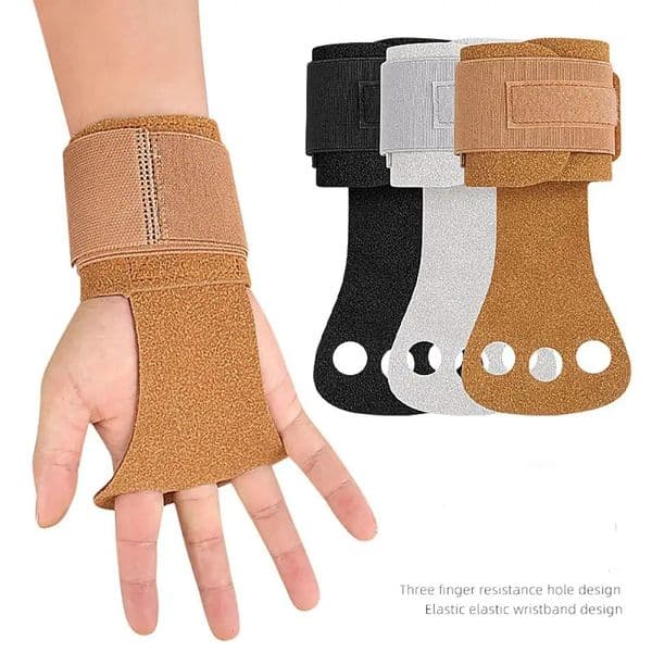 Gymnastics Grips Wristbands Sets Gymnastic Hand Grips Gymnastic Bar Palm Protection and Wrist Support Sports Safety Wristbands 260512