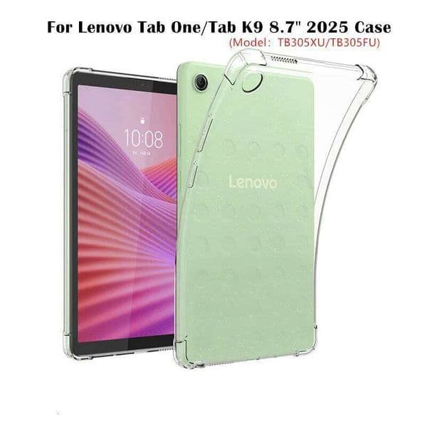 For One 8.7 inch 2025 Protective Case Lenovo Tab K9 Airbag Anti-drop Transparent Funda TB305XU/TB305FU 8.7"TPU shell S260512