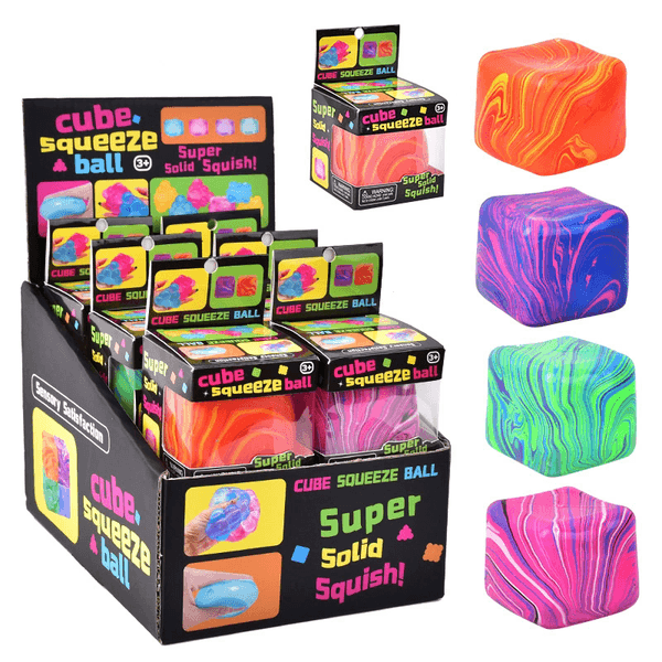 End Box Packaging Cube, Ice Cream, Jellyfish, Water Droplets, Flowing Cube, Teddy Bears, Candies, etc. Maltose Slow Rebound Decompression Toys In Stock