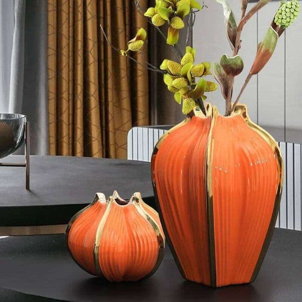 Creative Vase Chinese-style Ceramic Green Cabinet Bookshelf Tabletop Ornaments Gift Living Room Office Home Decoration 26Y0513
