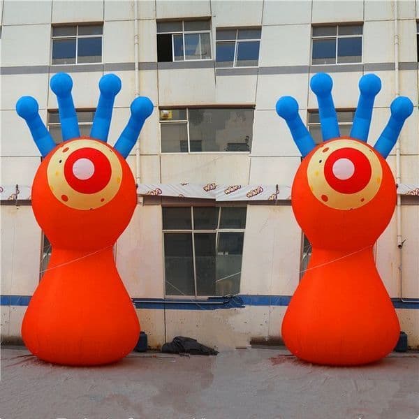 Inflatable 1 Eye Flowers With LED Strip and Blower For Personalized Ornament Christmas Decorations American Family 63562