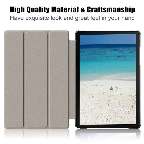 Auto Wake/Sleep 11 Inch Tablet Case Wear-resistant Multi-angle Folio Full Cover Anti-fall Waterproof for Samsung Tab A11 Plus S260512