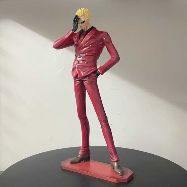 Donquixote Doflamingo Joker Suit Anime Statue One Piece Warlord Desktop Decor GK Figure Gift for Boys Collectors L260513