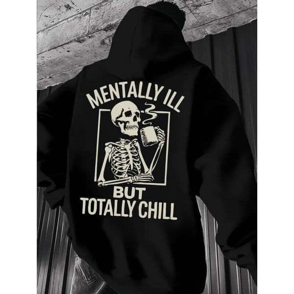 2026 New Men's Loose Hoodie Thin Spring Autumn Versatile Casual No Pilling Fade Resistant S-3XL Free Shipping 26L0513