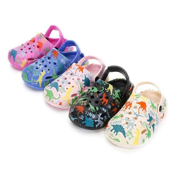 Boy Girls Sandals Cartoon Printed Shoe Toddler Shoes Soft Sole Slippers Kids Breathbale Summer Beach Shoe Toddler Shoes L260512APFZ
