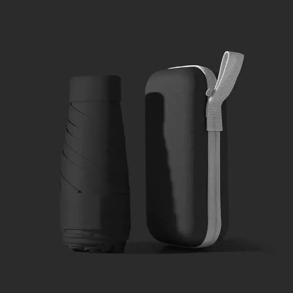 1pc Simple Travel Portable Ultralight Sixfold UVresistant Mini Umbrella 260512