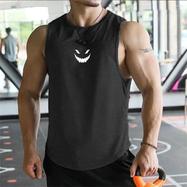Men's Tank Tops 2026 T-shirt Vest Summer Fashion Trend Printed Casual Style Loose And Comfortable Street Wear Breathable Quick Drying