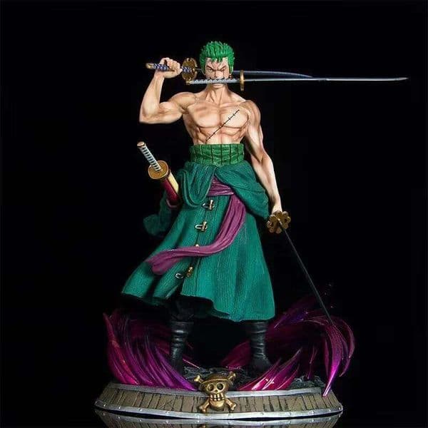 One Piece Phantom Roronoa Zoro Style Anime Statue Collection Desktop Gifts Handmade Model Action Figure 2026 J260513