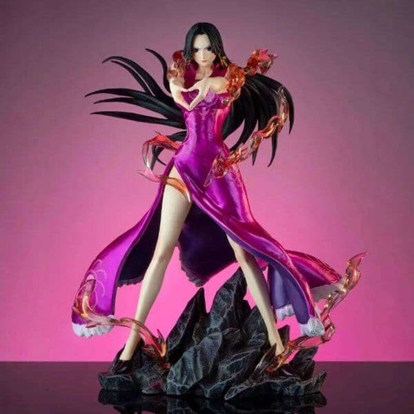 Boa Hancock Handmade Desktop Ornament Model Statue - Fantasy Figurine Collectible Toy for Boys Birthday Gift 26L0513
