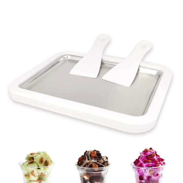 Multifunctional Rolled Ice Cream Maker Cold Sweet Fried Pan DIY Household Frozen Yogurt For Homemade StirFried 260512