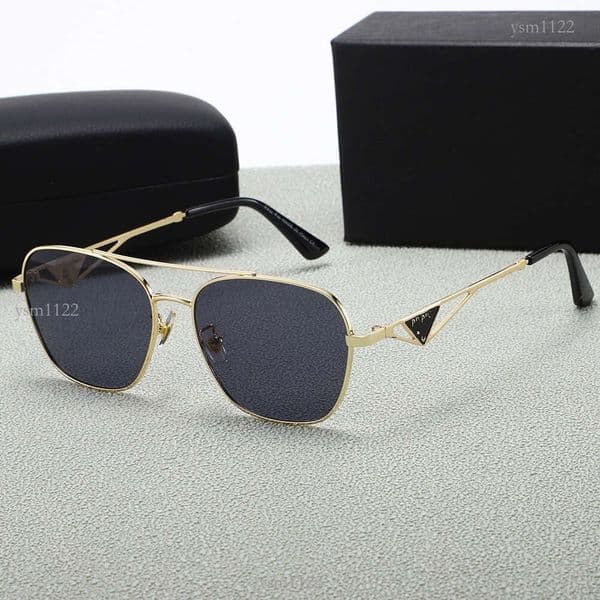 Designer Sunglasses Retro Cat Eye Metal Frame Trendy Fashion Eyewear New Metal Sunglasses Men and Women Cl