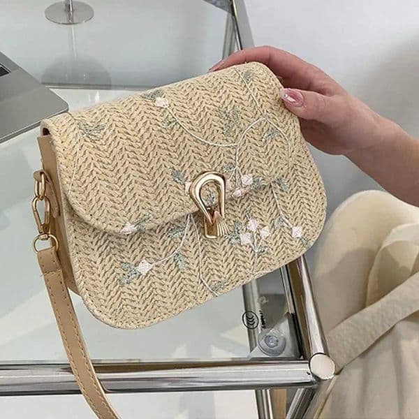 Fashion Women Girls Straw Bag Casual Cute Handbag Shoulder Bags Crossbody Bags Summer Sports AccessoriesT260513