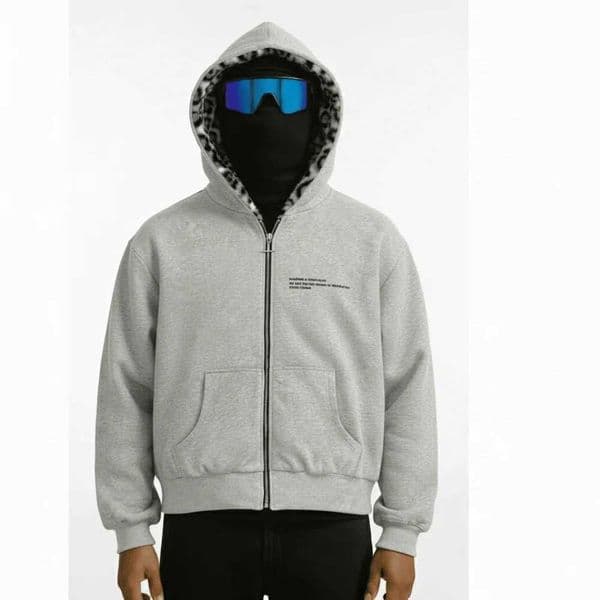 American Street Y2K New Fce Padded Warm Zipper Hoodie Women Harajuku Fashion Casual Sweatshirt Unisex Joker Loose Punk Hoodie L260513