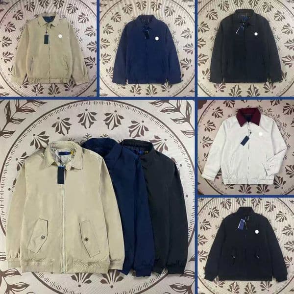 mens jacket mens designer jacket designer coat jackets vintage classic style Heavy water washing fabric wholesale embroidery coat classic jackets
