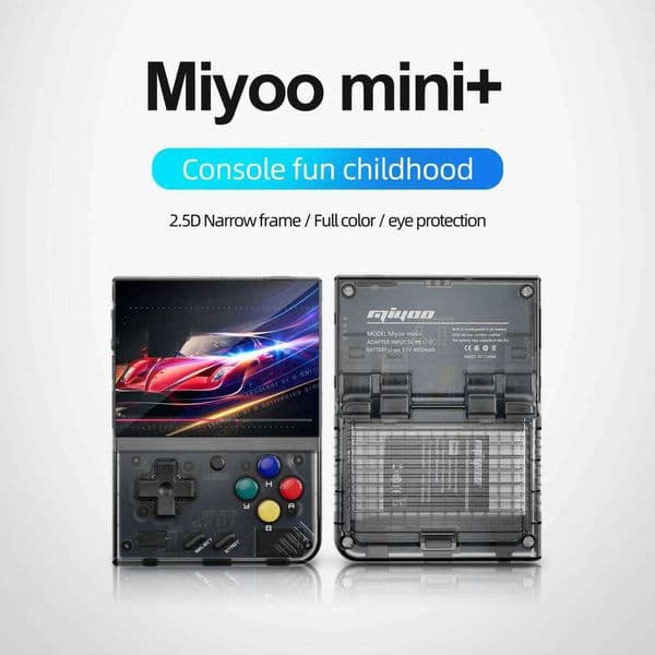 MIYOO Mini Plus Retro Handheld Game V4 Mini+ 3.5'' I Screen Classic Portable Video Console Linux System Player Gifts J260513