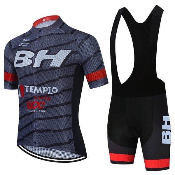 Black BH Cycling Jersey Men Women Road Bike Maillot Jersey Shorts Set Ropa Ciclismo Pro Bicycl T-shirt Pants Clothing 260512