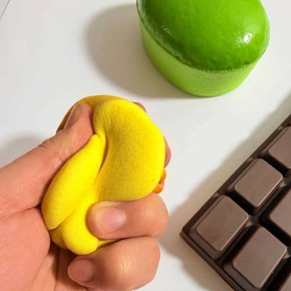 Stress Relief Toy Squishy Simation Bread Chocolate Ball Super Slow Rebound Decpression Fidget Toy Anxie ReliefJ260513