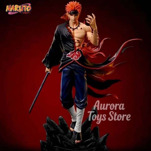 22.5cm/8.86in Anime NARUTO Figure Pain Action Figures PVC Statue Desktop Ornamen Collection Model Toys Christmas Gifts J260513