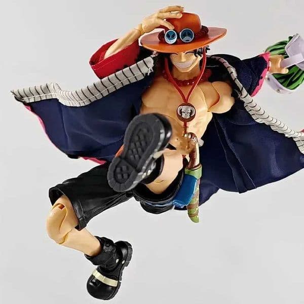 18cm Portgas D Ace Anime One Piece Pvc Articulated Action Figure Model Toy Kit Desktop Decoration Ornament Boy Exquisite Gifts L260513