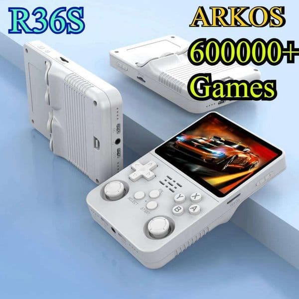 256G Open Source R36S Console Linux System 3.5 Inch I Screen Portable Pocket Video Player 64G/128G best Game gift J260513
