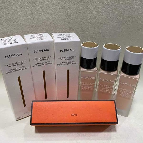 Top Quality Designer Foundation Face Base Makeup Brand H Luxury Liquid Foundation Plein Air Luminous Matte Skincare Foundation 33ml Long-Lasting Woman Cosmetic
