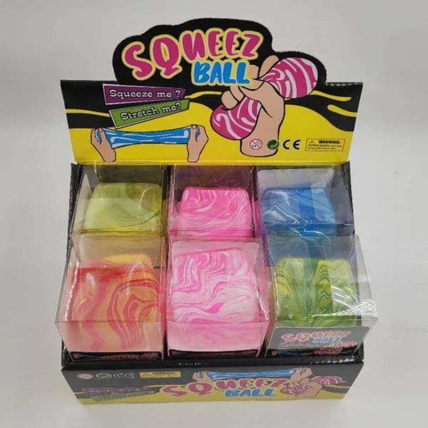 Needoh Round Rubik's Cube Maltose Le Pinch Decompression Toy