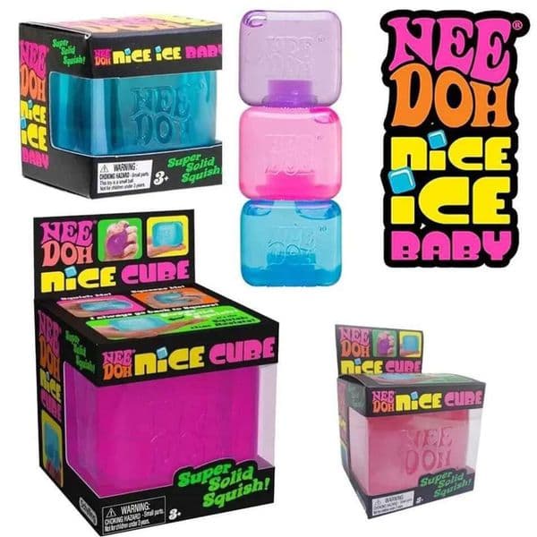 Neeboh Nice Stress Reliever squishy toy Fidget Tool Anxiety Focus Desk Sensory Cube for Adults Kids H260512