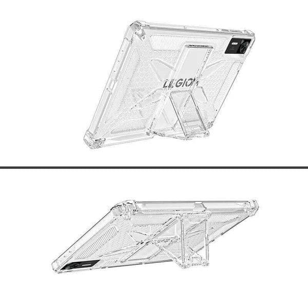 For Lenovo LEGION Y700 4th 8.8" 2025 Case with Stand Transparent Soft Silicone TPU Protection Shockproof Fundas Shell Pen Slot S260512