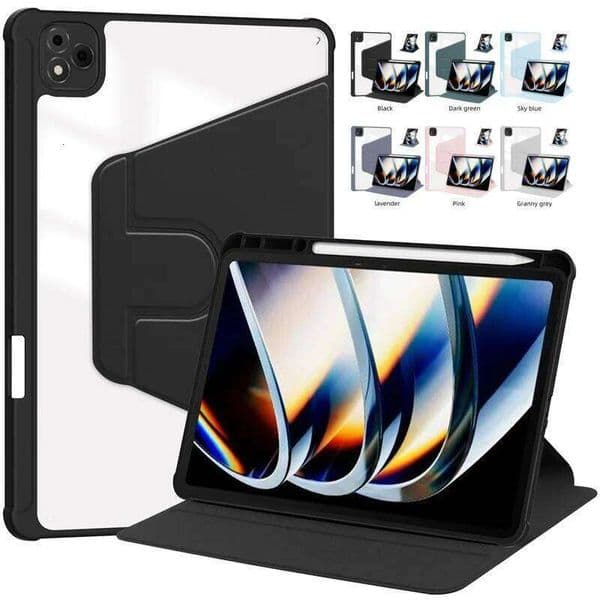 X Pad 2024 Cover Acrylic Rotating Stand Tablet Funda For Infinix Xpad 11 inch case S260512