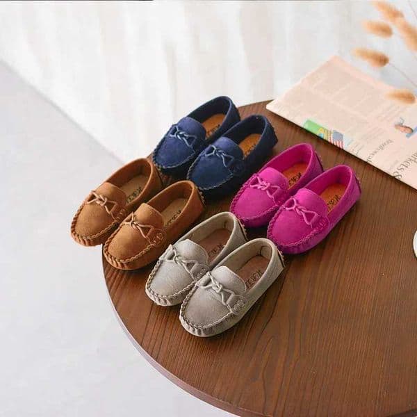 Children Suede Shoes Spring Summer Breathable Slip on Casual Kids Sneakers Boy Girl Baby Toddler Boat Shoes Flats Loafers G04191L260513K04L
