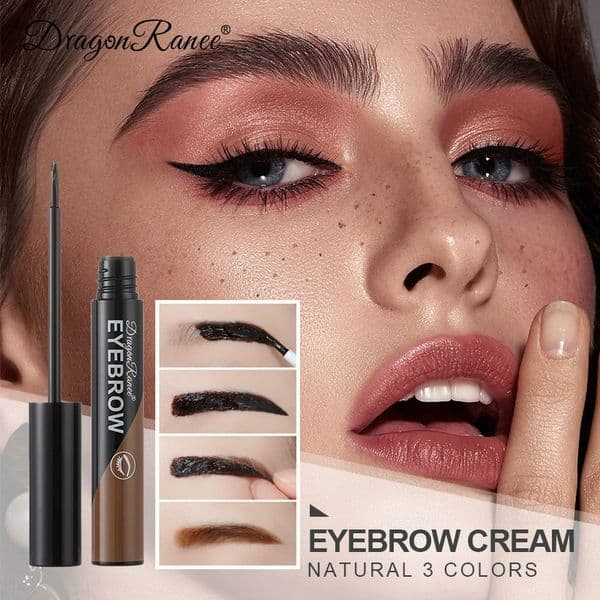 Dyeing Eye Brow Tattoo Tint Peel Off Eyebrow Eyeliner Freckles Dye Cream Waterproof Eyebrow Enhancer Gel Make Up Cosmetic Tool