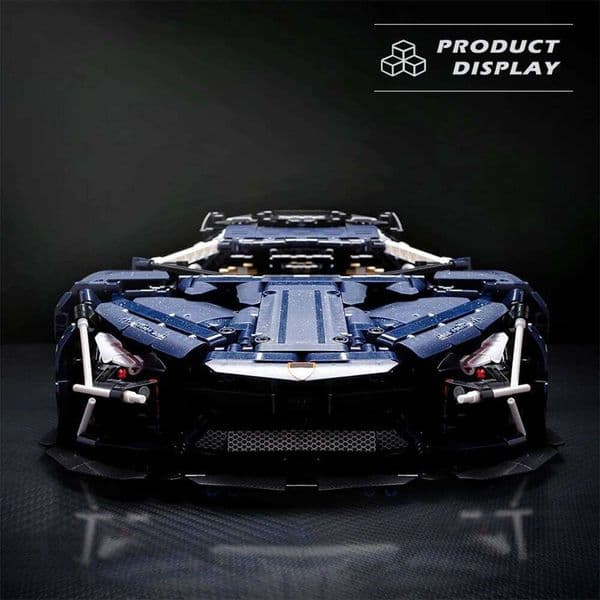 Lamb AVEN TAOR Sports Building Blocks 1:8 Scale Model High-tech Technical Bricks Car Desktop Assembly Set Kid Toys For Gifts 26L0514