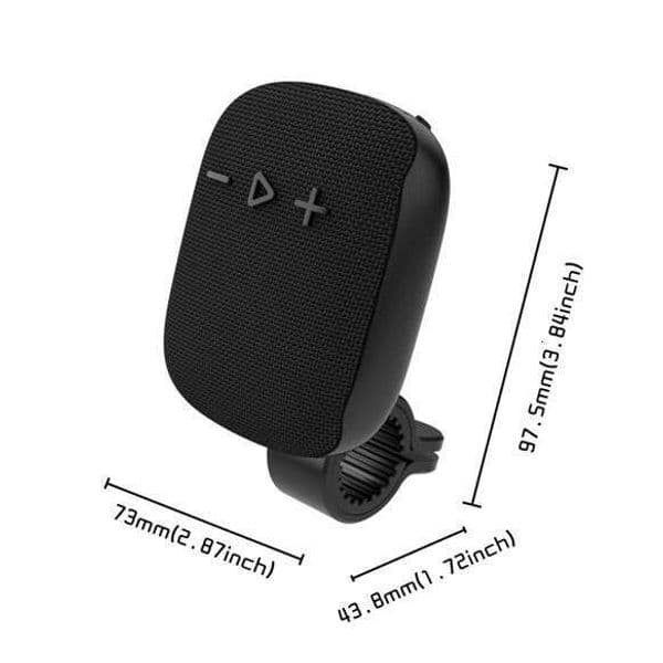Bluetooth computer WIND3 outdoor wireless waterproof cycling fixed mount, small speaker with card slot