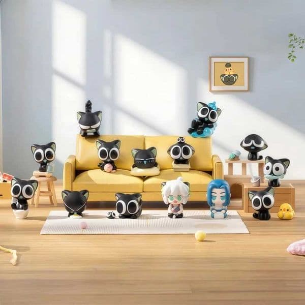 Latest Model FUNISM Luo Xiaohei Daily Series Kawaii Small Particle Figures Series Blind Box Collectible Doll Action Toys Figure C260514