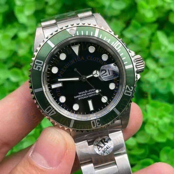 Wholesale Factory Price 3135 Movement Kermit Vintage 16610 904L Steel Watches Men Wrist Luxury Relojes Hom 204