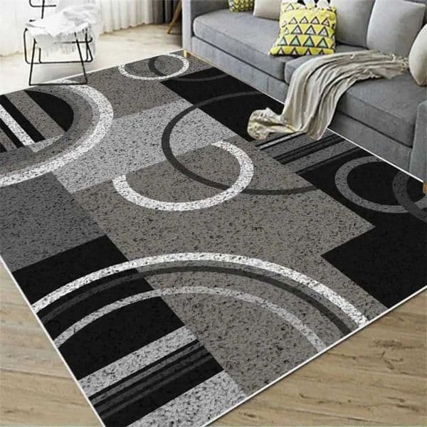 VIKAMA Nordic Abstract Carpet Living Room Bedroom Kitchen Dining Room Floor Mat Home Decor Geometric Large Area Floor Mat Z260514