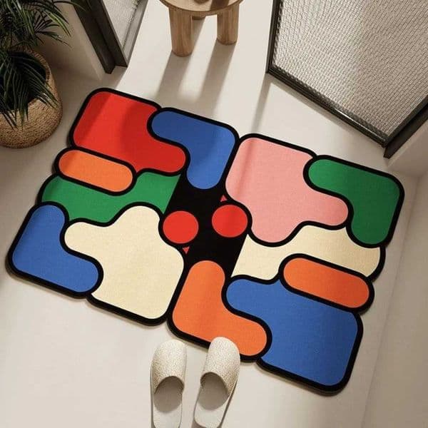 Diatomaceous Earth Bath Mat Fast Drying Absorbent Non Slip Floor Mat for Bathroom Toilet Easy Clean Home Decor DesignJ260514